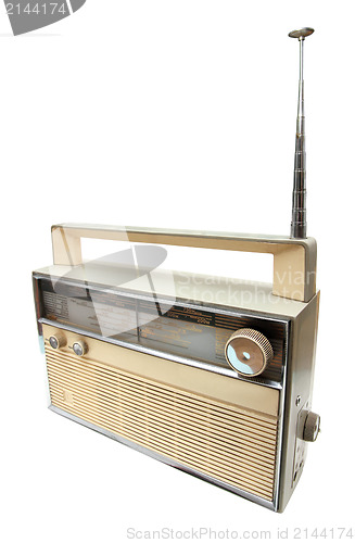 Image of old radio receiver