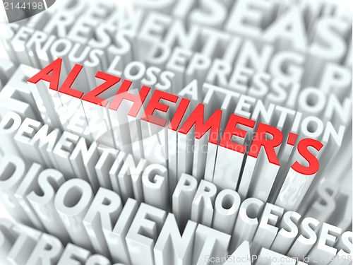 Image of Alzheimer Concept.