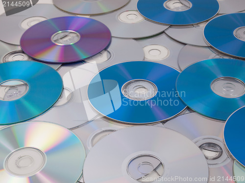 Image of CD DVD DB Bluray disc