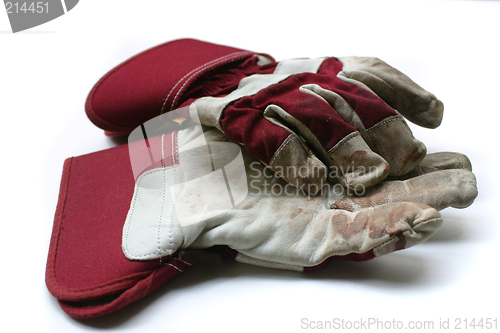 Image of Used gardening / work gloves