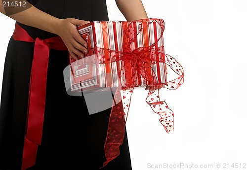 Image of hand with gifts