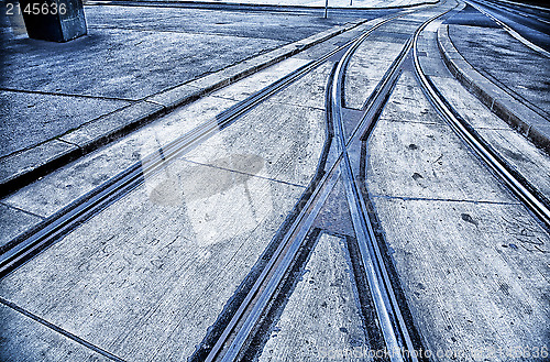 Image of Tram rails Vienna