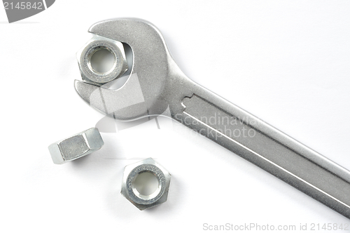 Image of Spanner and Nuts