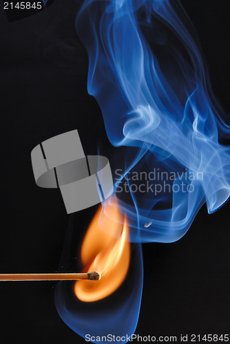 Image of Burning Match