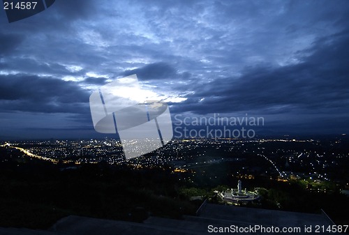 Image of City panorama at night