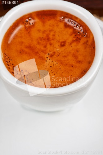 Image of Deliicous coffee closeup