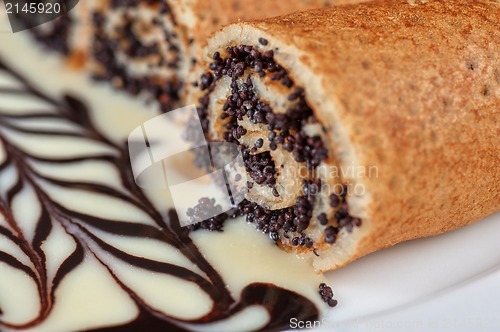 Image of Pancakes with poppy seeds