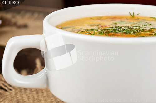 Image of chicken soup