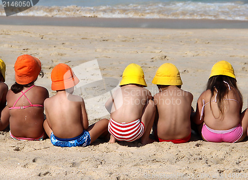 Image of Kids on the beach
