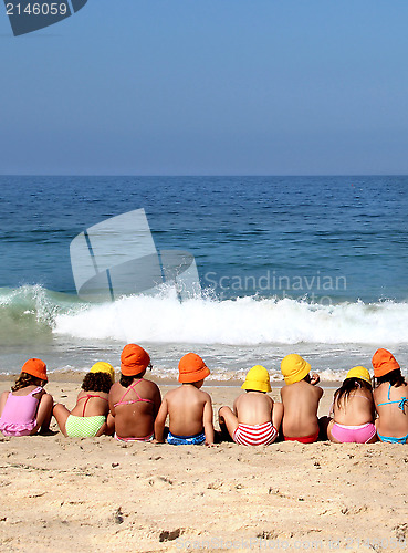 Image of Children on the beach