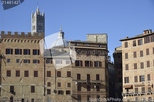 Image of Ancient palace in Siena
