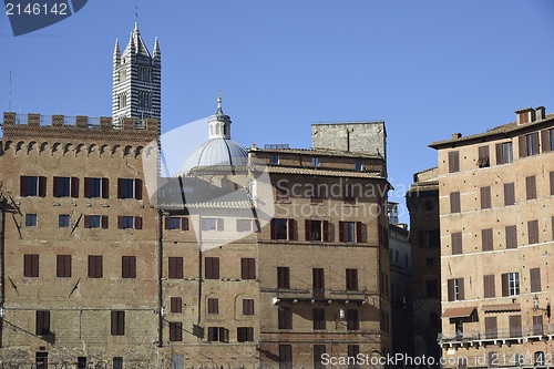 Image of Ancient palace in Siena