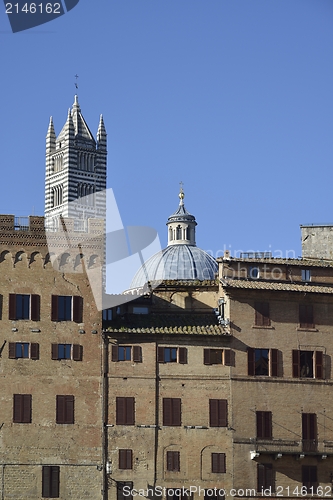 Image of Ancient palace in Siena