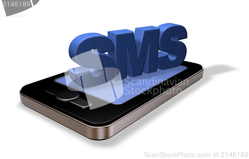 Image of sms smartphone