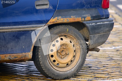 Image of Rusty Wheel