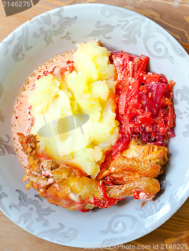 Image of mashed potatoes