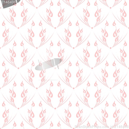 Image of seamless floral pattern