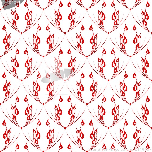 Image of seamless floral pattern