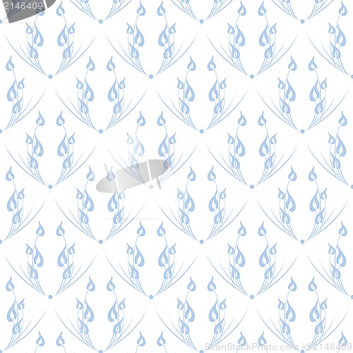 Image of seamless floral pattern
