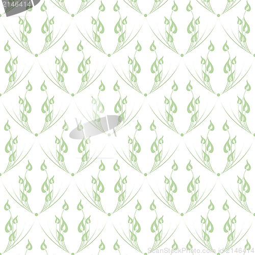 Image of seamless floral pattern