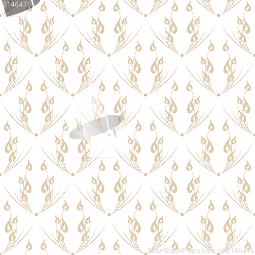 Image of seamless floral pattern