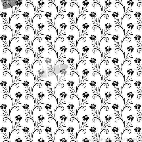 Image of seamless floral pattern