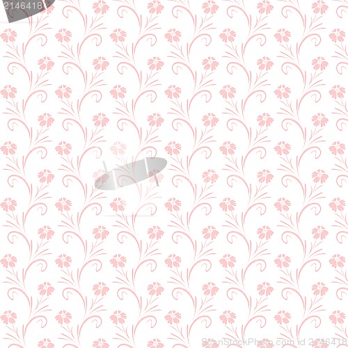 Image of seamless floral pattern