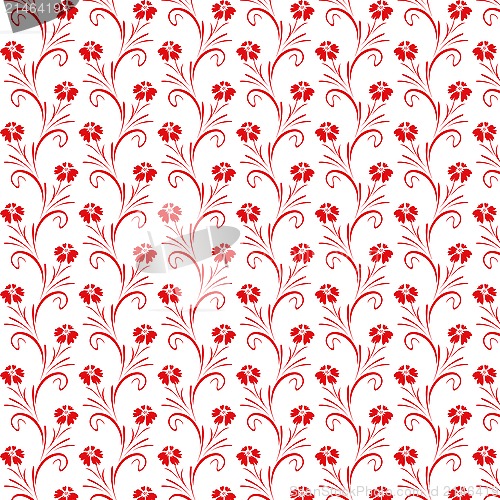 Image of seamless floral pattern