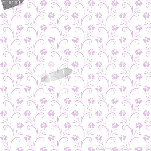 Image of seamless floral pattern