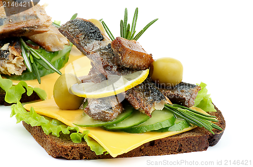 Image of Sardines Sandwich