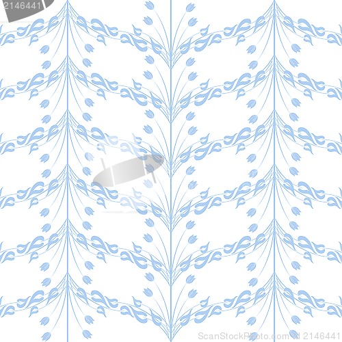 Image of seamless floral pattern