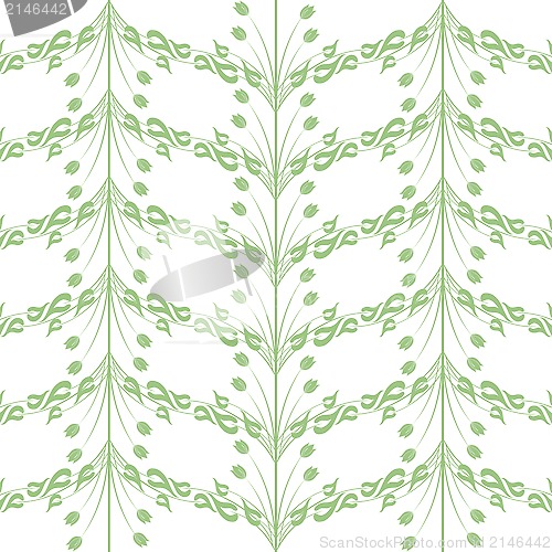 Image of seamless floral pattern