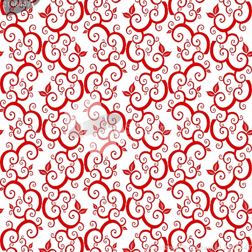 Image of seamless floral pattern