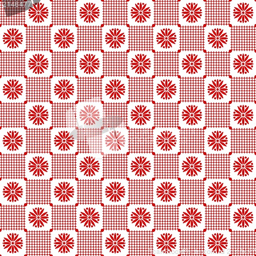 Image of seamless floral pattern