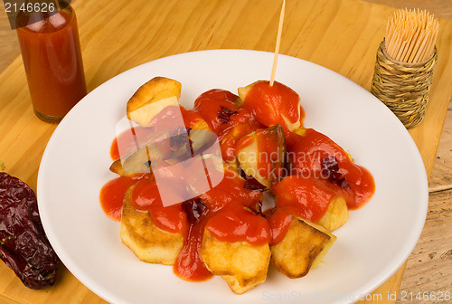 Image of Spicy patatas bravas