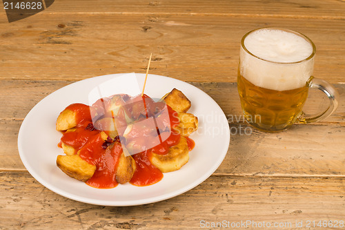 Image of Spanish potato tapa