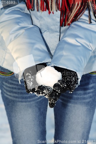 Image of Snow woman