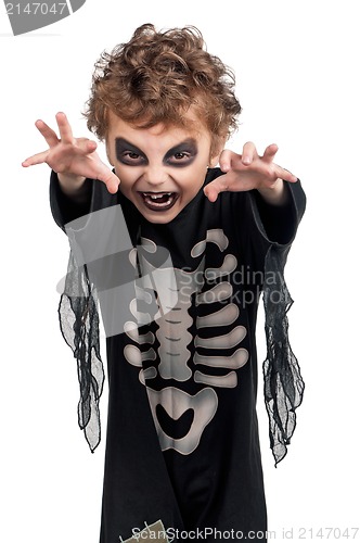 Image of Child in halloween costume