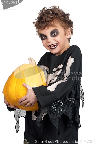 Image of Child in halloween costume