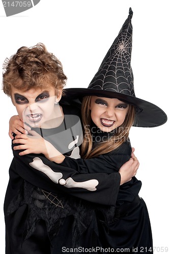 Image of Child in halloween costume