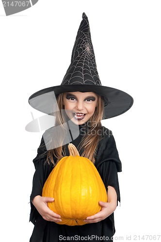 Image of Child in halloween costume