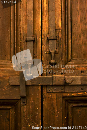 Image of  iron safety lock