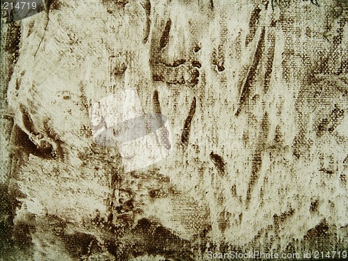 Image of Abstract canvas grunge pattern