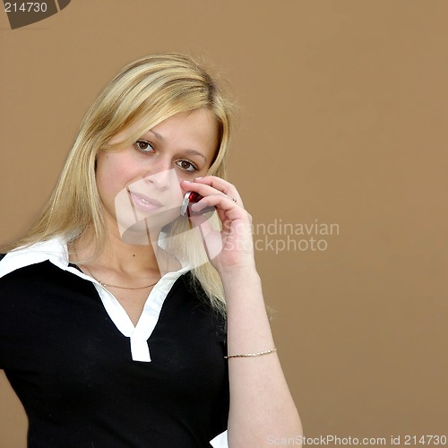 Image of girl with a phone