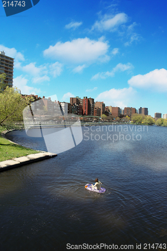 Image of Alone on the lake