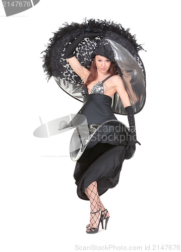 Image of Woman in Haute Couture Fashion