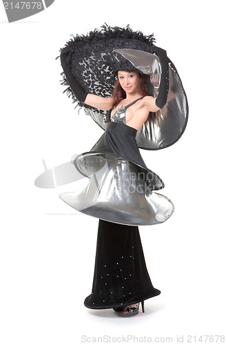 Image of Woman in Haute Couture Fashion