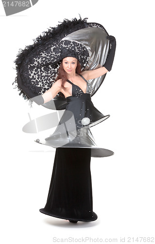 Image of Woman in Haute Couture Fashion