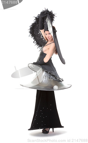 Image of Woman in Haute Couture Fashion