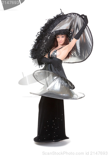 Image of Woman in Haute Couture Fashion